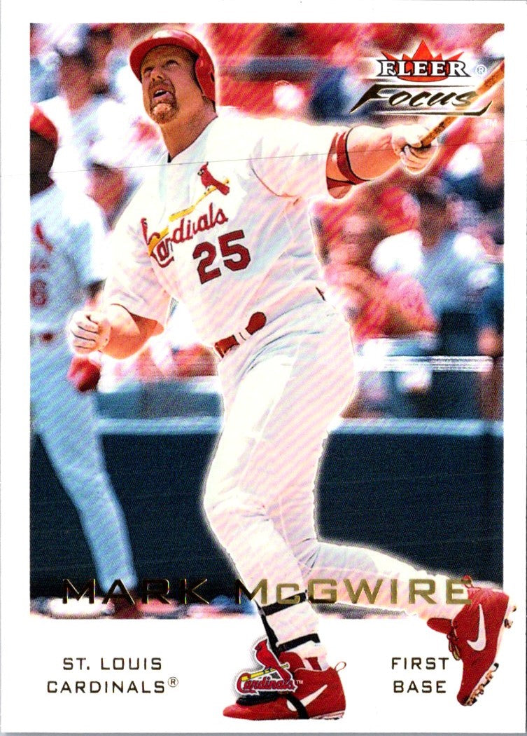 2001 Topps Through the Years Reprints Mark McGwire