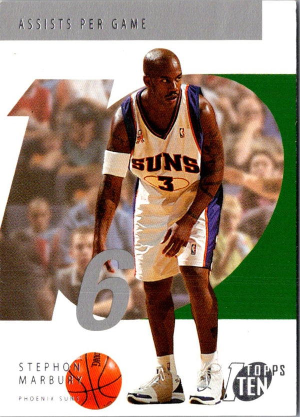 2002 Topps Ten Stephon Marbury #36