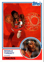 1993 Topps Sedale Threatt #172