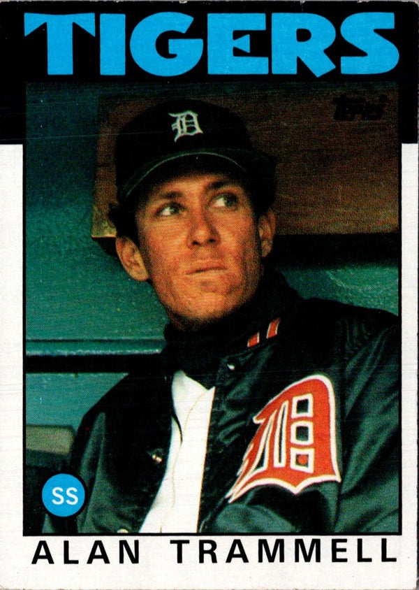 1986 Topps Alan Trammell #130