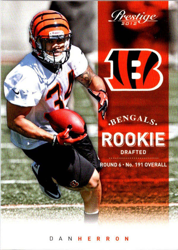 2012 Panini Prestige Dan Herron #254 Rookie