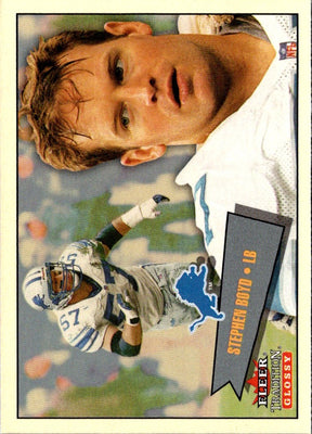 2001 Fleer Tradition Glossy Stephen Boyd #201