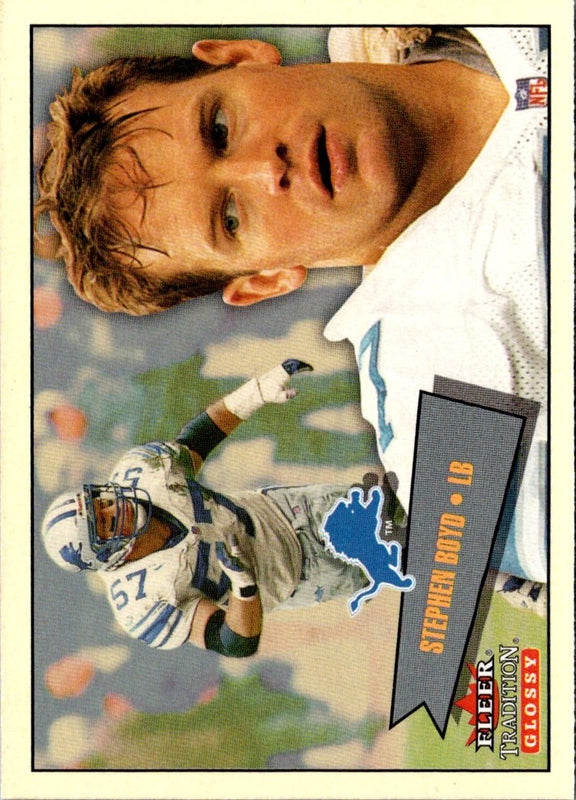 2001 Fleer Tradition Glossy Stephen Boyd #201