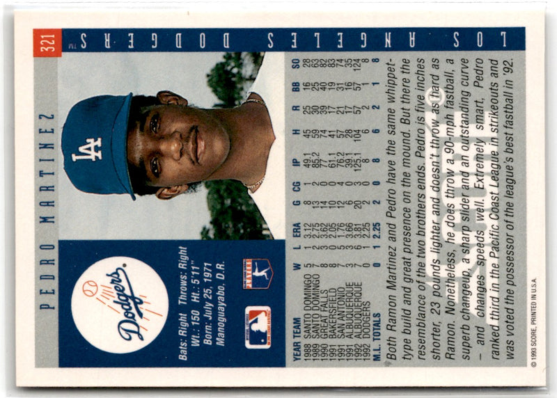 1993 Score Mike Felder