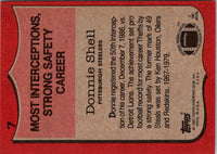 1987 Topps Donnie Shell #7