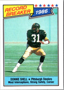 1987 Topps Donnie Shell