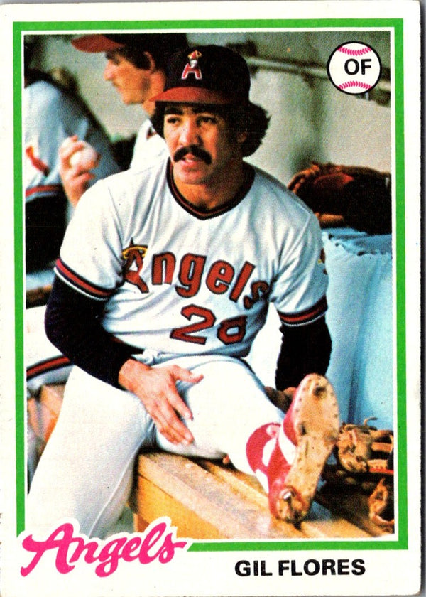 1978 Topps Gil Flores #268 Rookie