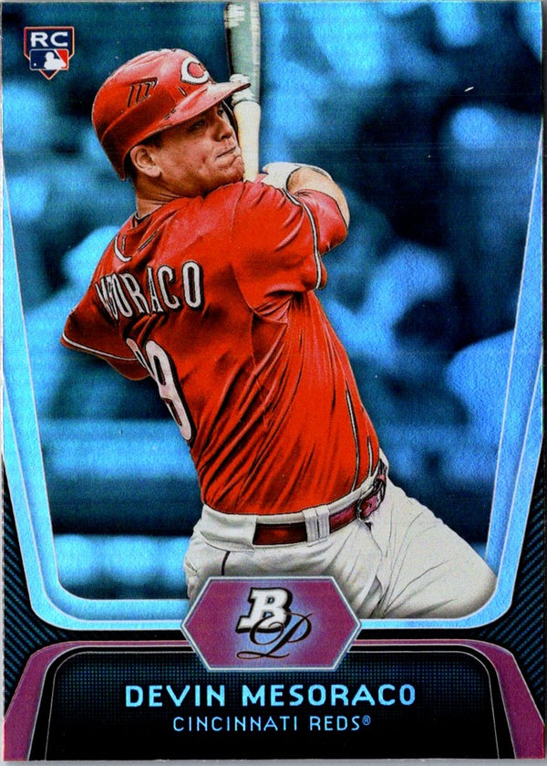 2012 Bowman Platinum Devin Mesoraco #83 Rookie