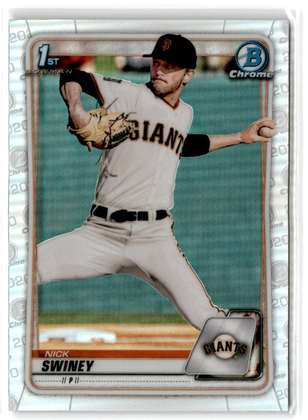 2020 Bowman Draft Chrome Nick Swiney #BD-91