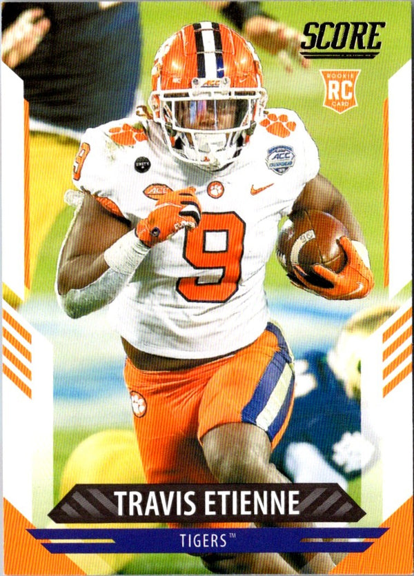 2021 Score Travis Etienne #310 Rookie