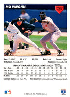 1993 Donruss Mo Vaughn #429