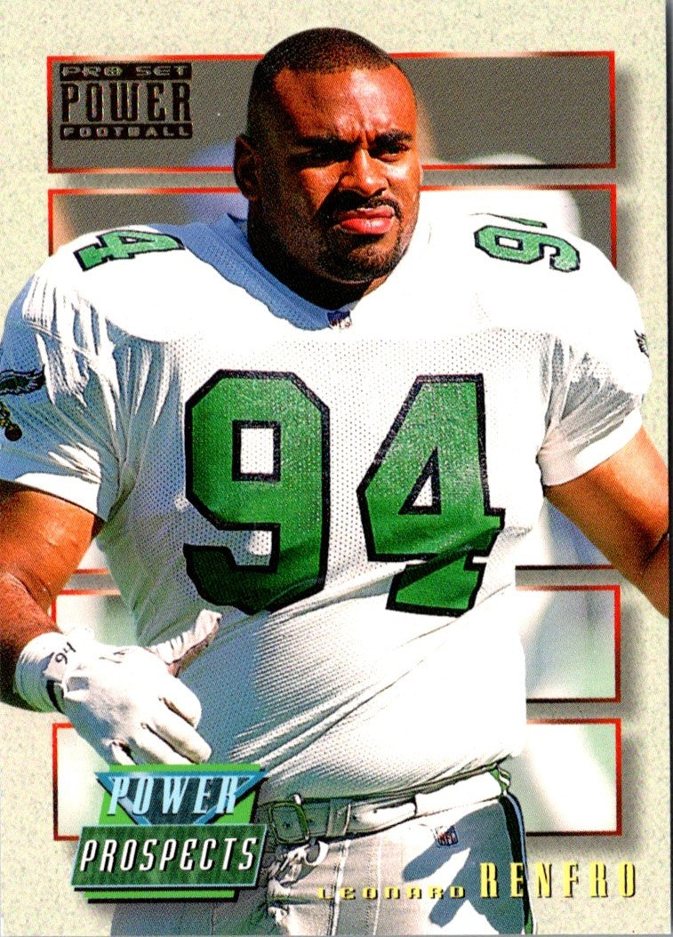 1993 Pro Set Power Update Prospects Leonard Renfro