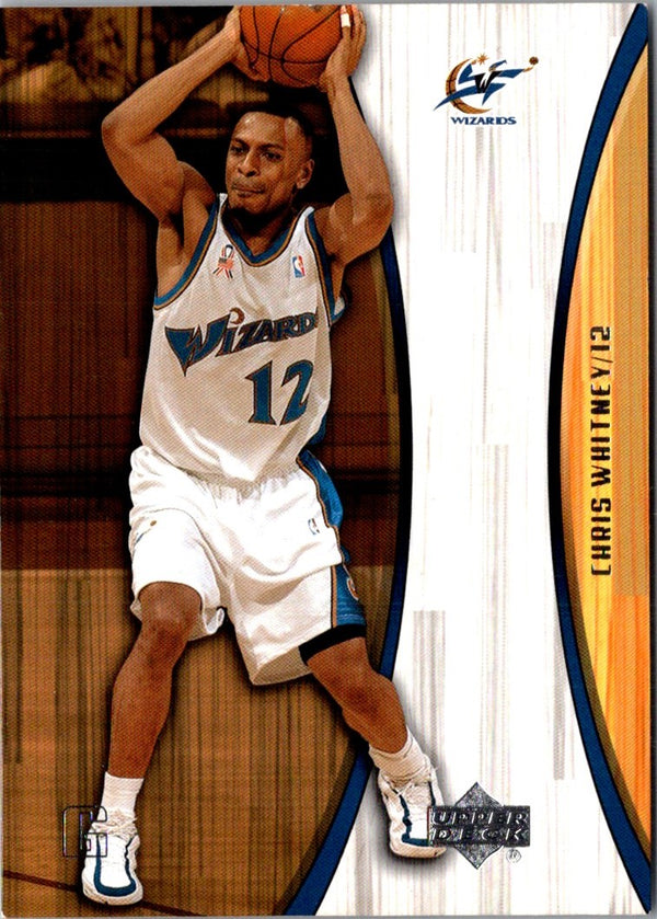 2002 Upper Deck Hardcourt Chris Whitney #89