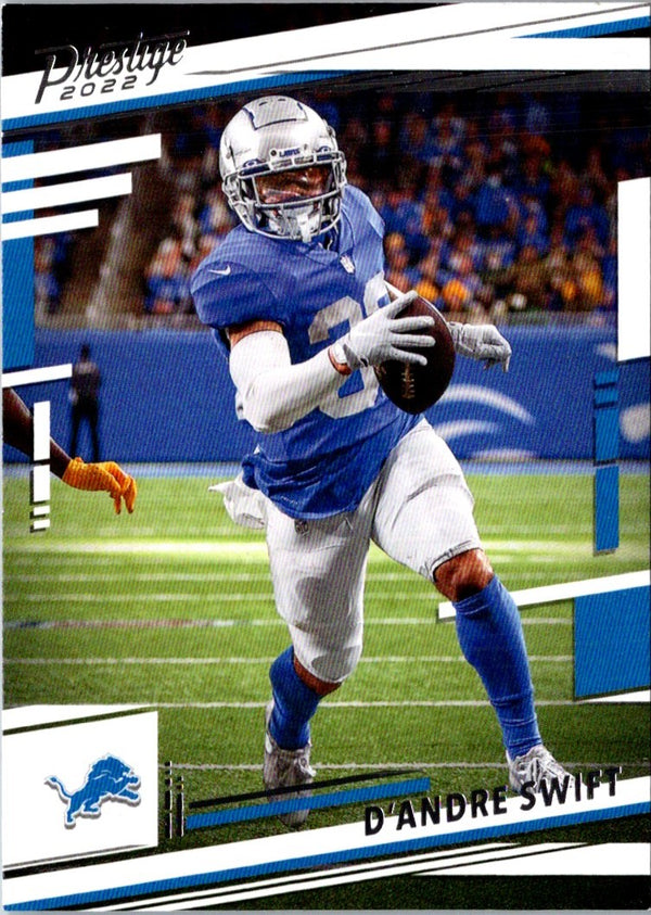 2022 Panini Prizm Blue D'Andre Swift #96