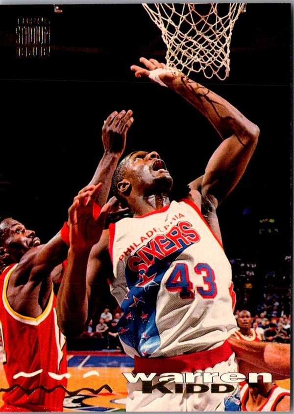 1993 Stadium Club Warren Kidd #301 Rookie