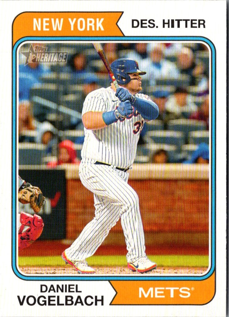 2023 Topps Heritage Daniel Vogelbach