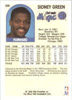 1989 Hoops Sidney Green #305