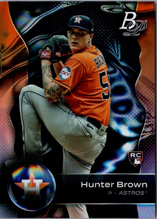 2023 Bowman Platinum Hunter Brown #16 Rookie