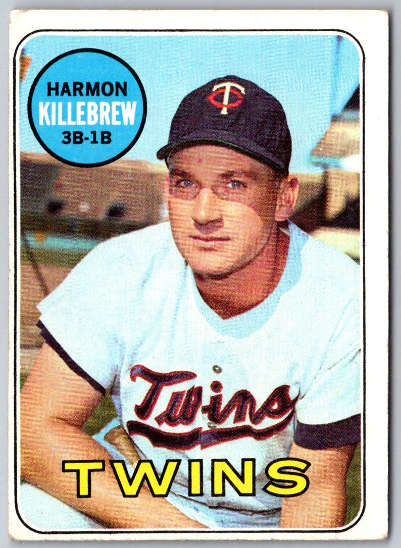 1969 Topps Harmon Killebrew