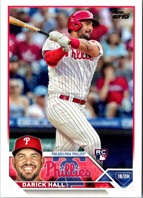 2023 Topps Darick Hall #209 Rookie
