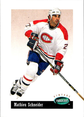 1994 Parkhurst Vintage Mathieu Schneider #V32