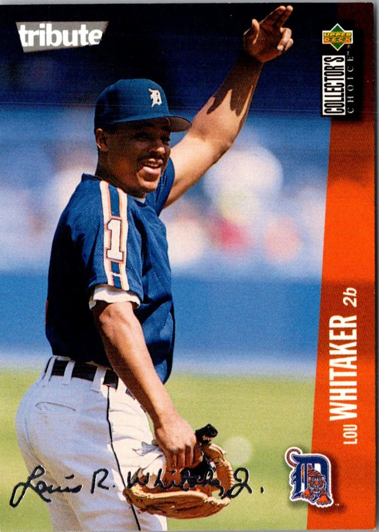 1996 Collector's Choice Lou Whitaker
