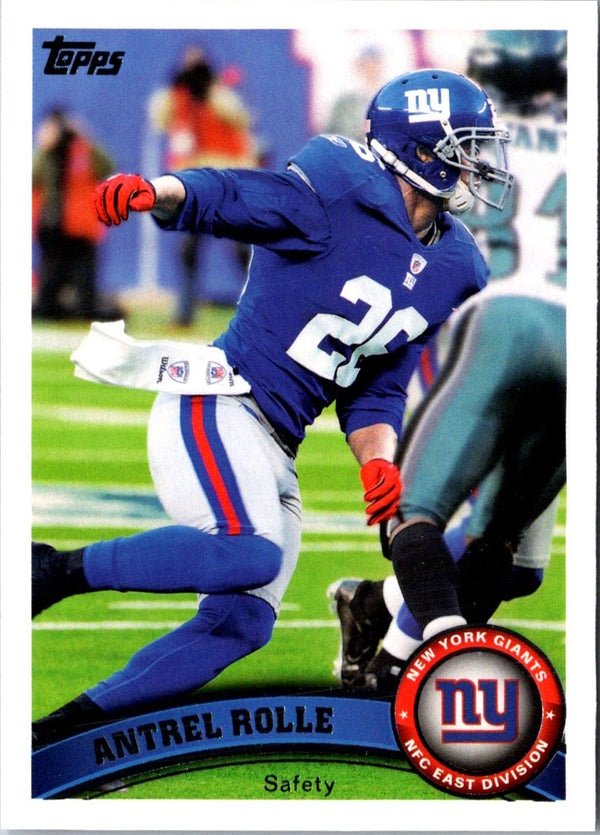 2011 Topps Antrel Rolle #284