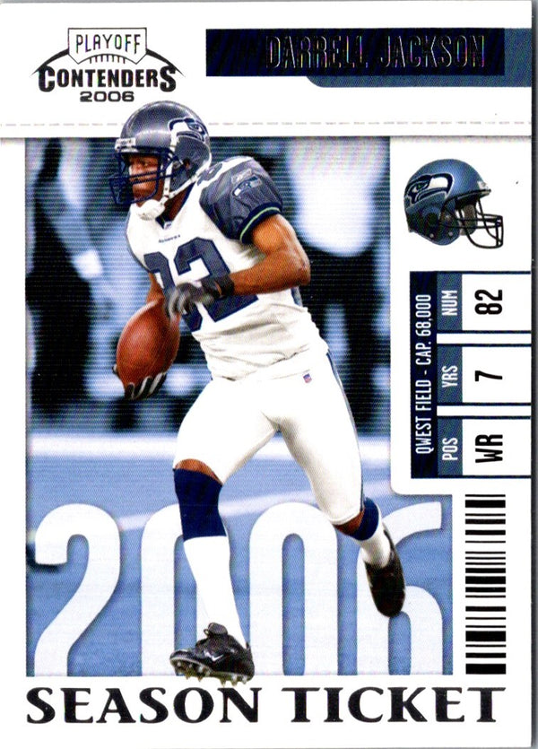 2006 Playoff Contenders Darrell Jackson #84