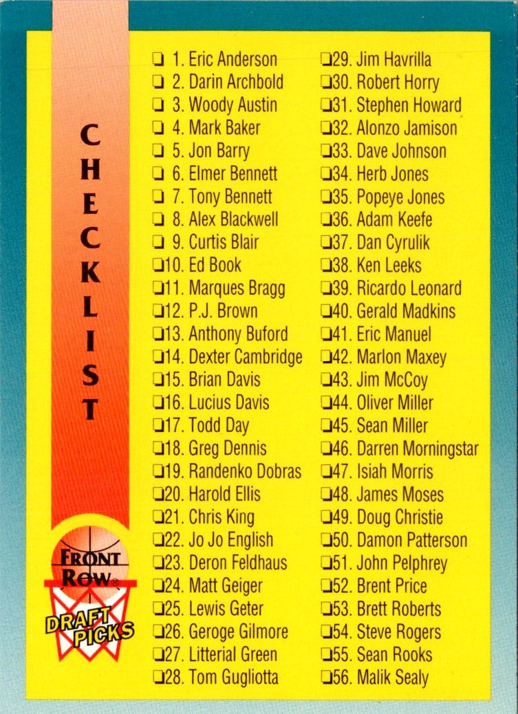 1992 Front Row Christian Laettner Christian Laettner