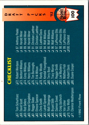 1992 Front Row Christian Laettner Christian Laettner #2