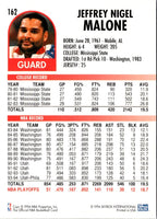 1994 Hoops Jeff Malone #162
