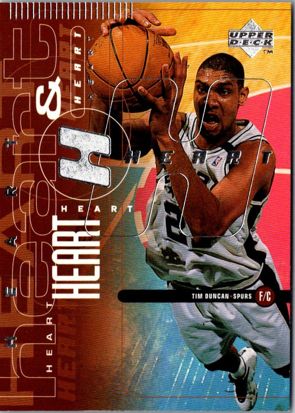 1998 Upper Deck Tim Duncan/David Robinson #139