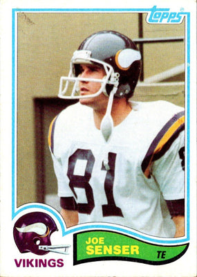 1982 Topps Joe Senser #398