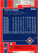 2003 Ultra Rusty Greer