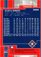2003 Ultra Rusty Greer #200