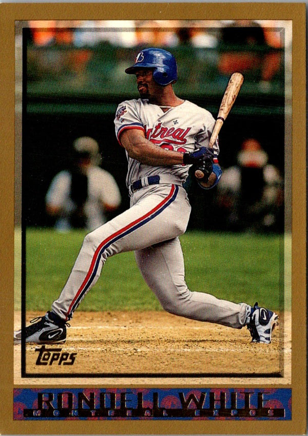 1998 Topps Rondell White #301