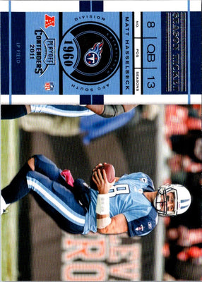 2011 Playoff Contenders Matt Hasselbeck #38
