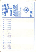 1986 Fleer Baseball's Best Sluggers vs. Pitchers Roger Clemens #7
