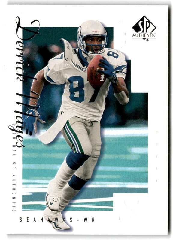 2000 SP Authentic Derrick Mayes #80