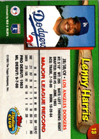 1993 Stadium Club Los Angeles Dodgers Lenny Harris #13
