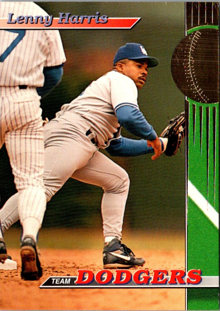 1993 Stadium Club Los Angeles Dodgers Lenny Harris
