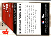 2015 Bowman's Best Top Prospects Henry Owens #TP-6