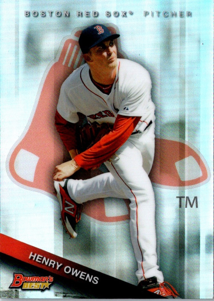 2015 Bowman's Best Top Prospects Henry Owens