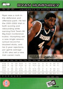 2002 Press Pass Red Ryan Humphrey
