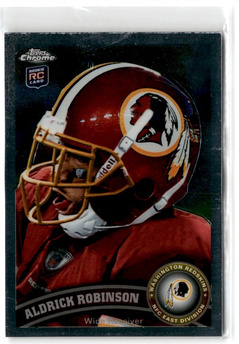 2011 Topps Chrome Orange Refractors Aldrick Robinson