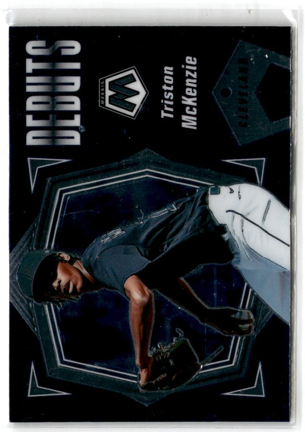 2021 Panini Mosaic Debuts Triston McKenzie #PD14