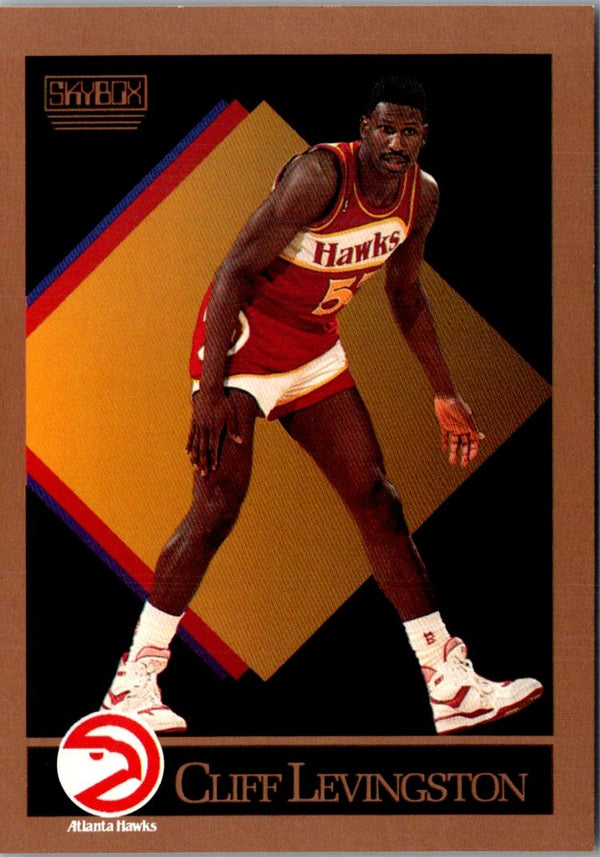 1990 SkyBox Cliff Levingston #4