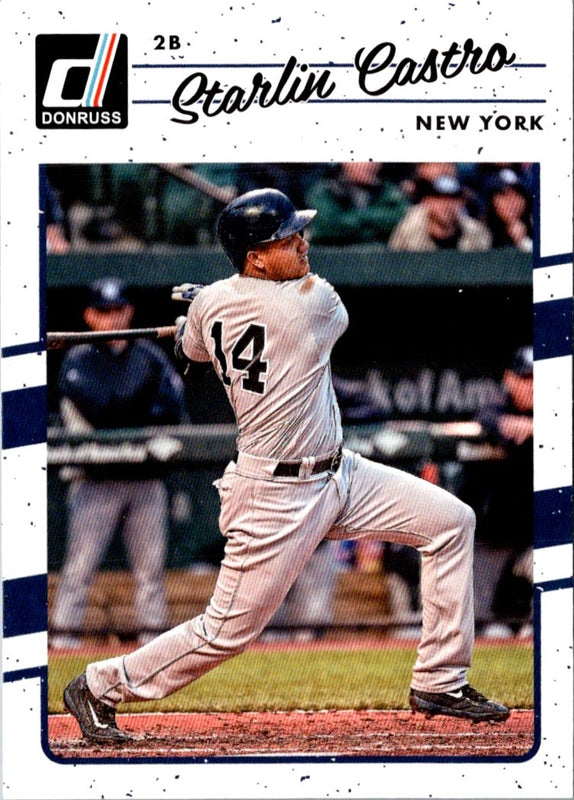 2017 Donruss Starlin Castro #127