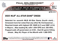 2022 Topps Update 2022 MLB All-Star Game Paul Goldschmidt #ASG-7