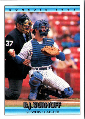 1992 Donruss B.J. Surhoff #70